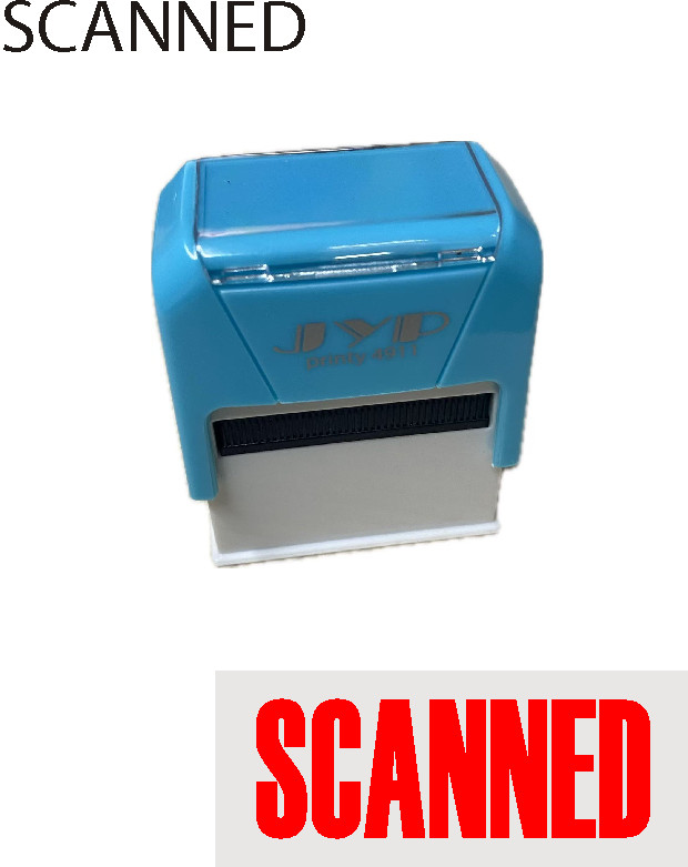 Scanned-JYP 4911R Self Inking Rubber Stamp-5/8” x 1-/2” (15 x 38 mm)