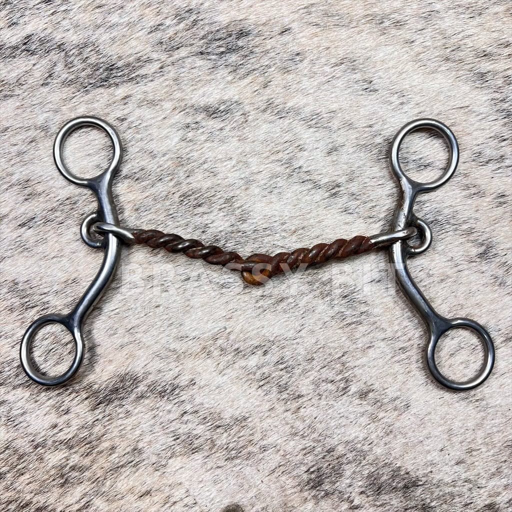 5.5" Reinsman Sharon Camarillo Lil Mighty Twisted Short Shank Bit