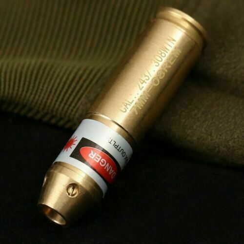 Bore Sighter 243/308WIN 7mm-08REM Laser Cartridge Sight boresighter Copper Scope