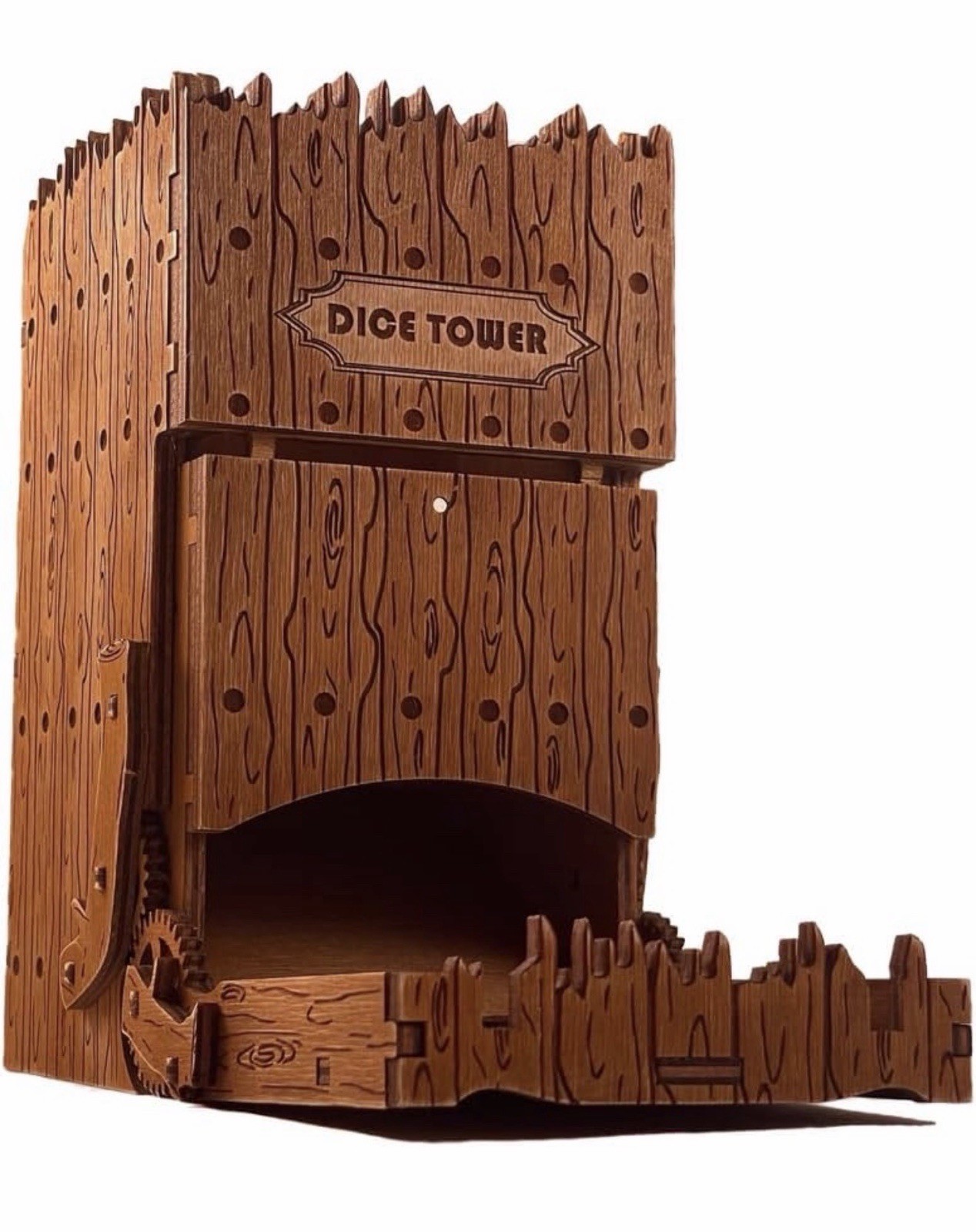 Steampunk Dice Tower DND Dice Roller, Premium Tower Roller, Portable Dice Roller