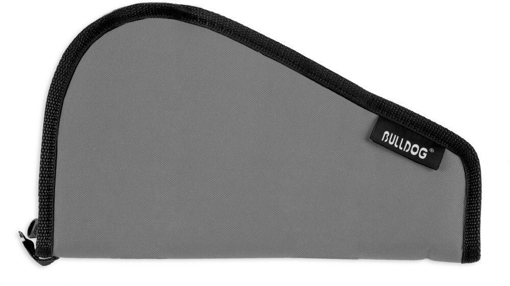 Bulldog Pistol Rug Large 18" x 8" Heavy-Duty Nylon Gray With Black Trim - BD612