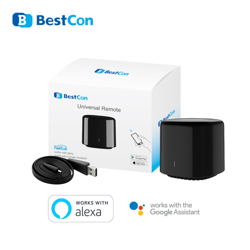 Smart WiFi IR Wireless Controller Broadlink RM4C Mini for Alexa Google Home