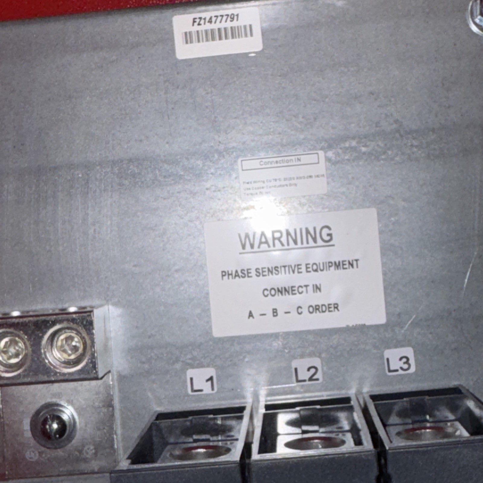 firetrol FTA990-M125B Fire Pump Controller Disconnect 125HP 3PH