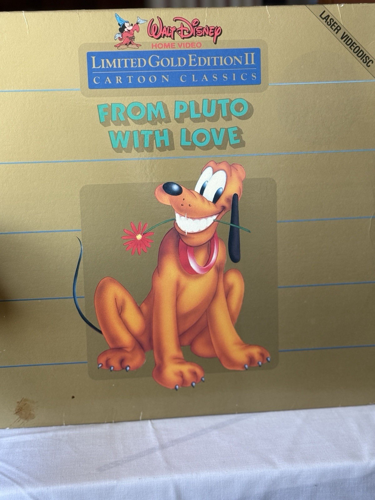Vintage Disney Láser Videodisc