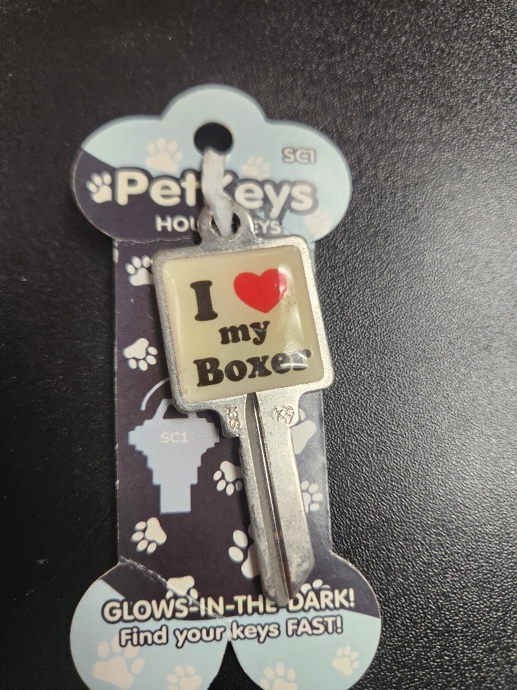 I LOVE MY BOXER SCHLAGE SC1 KEYBLANK (DISCON.) - READ DETAILS BELOW
