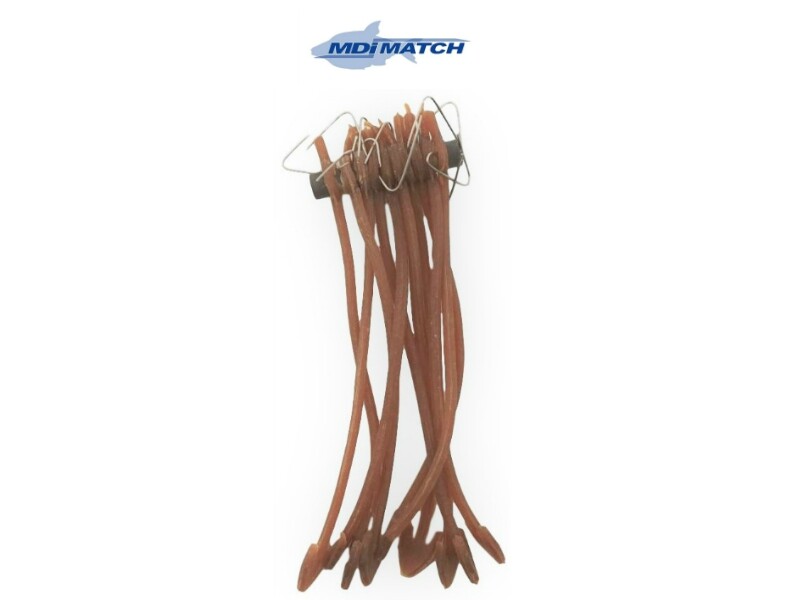 MDI Soft Rubber Pole Winder Anchors Super Stretch for Pole Fishing Rigs 1pk of10