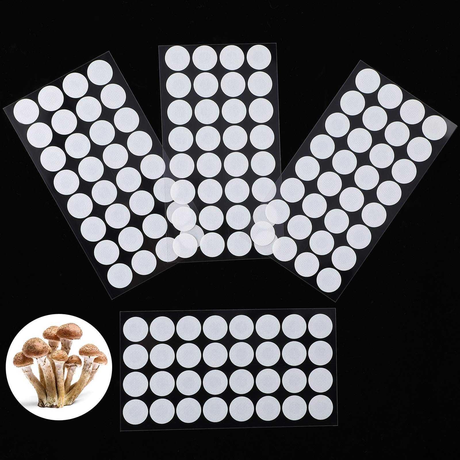 128 Pieces Synthetic Filter Paper Stickers 20 Mm 0.3 ?M Synthetic Filter Disc Ta