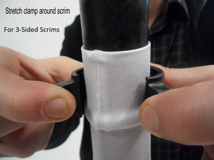 Open box - Scrim King CLP01 | Scrim Clamp