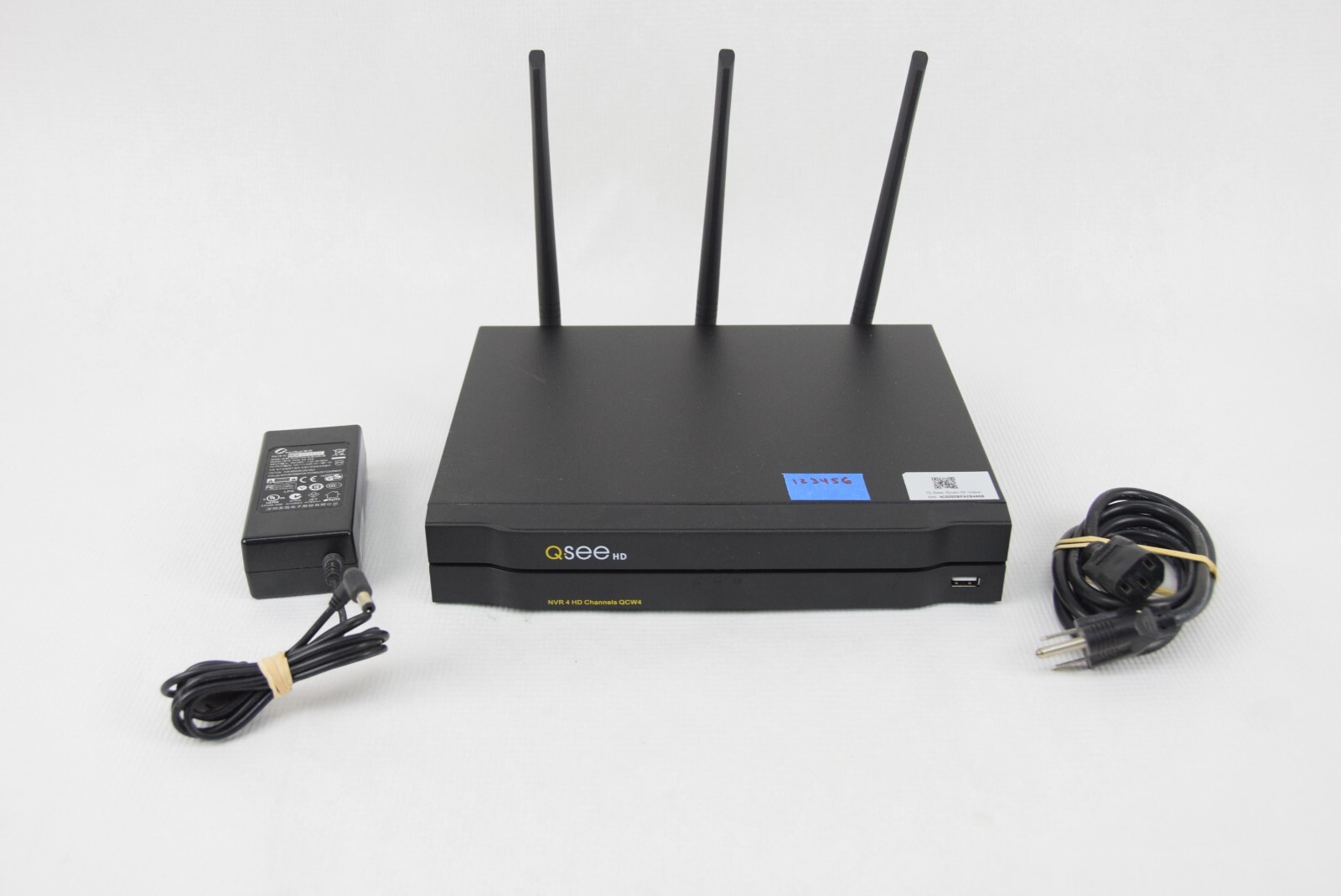 QSee HD QCW4 Wifi Network NVR 4 Channel Surveillance Recorder 1TB
