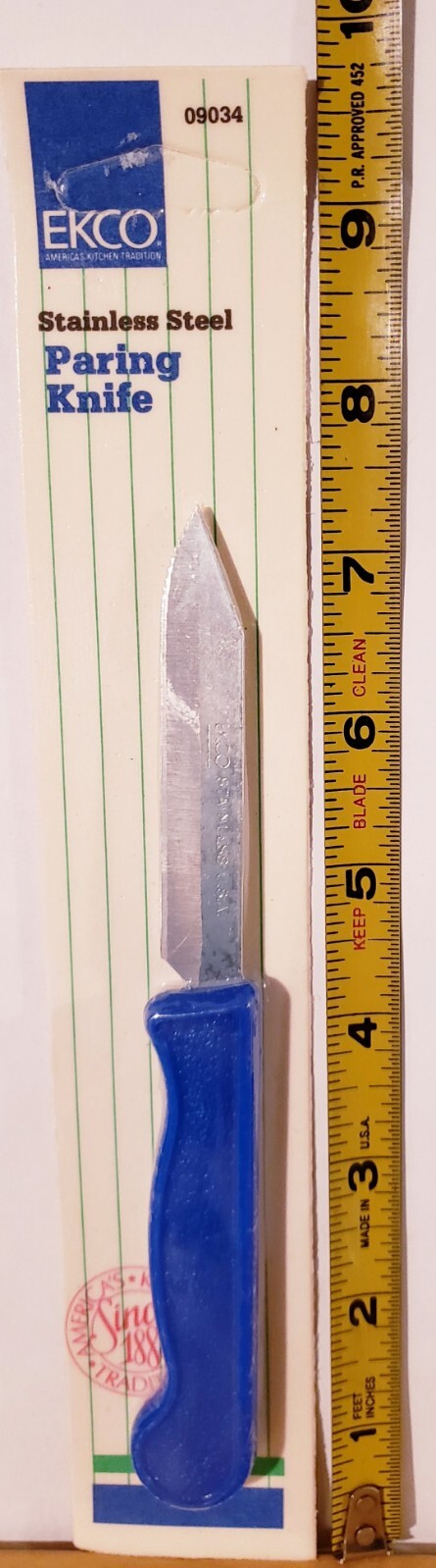 Ekco Pairing Blue Kitchen Knife...