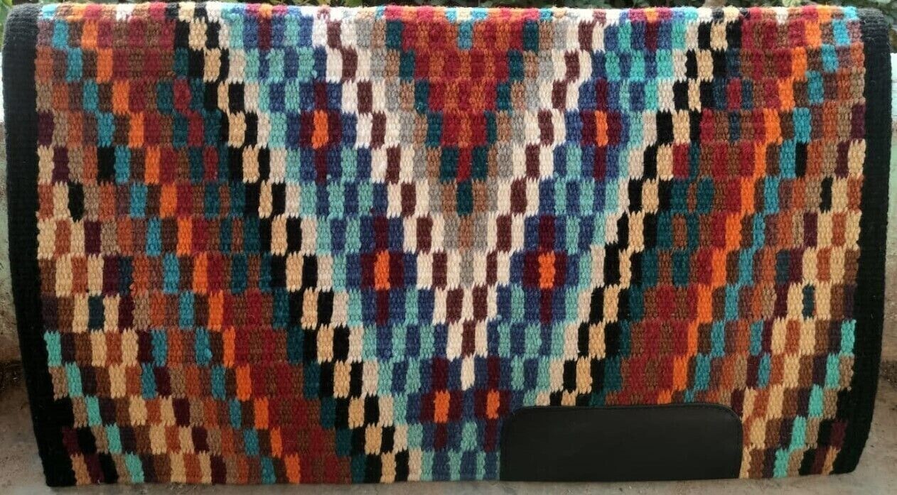 Horse Western Show Saddle Pad with NewZealand Wool/Saddle Blanket Size 32x40