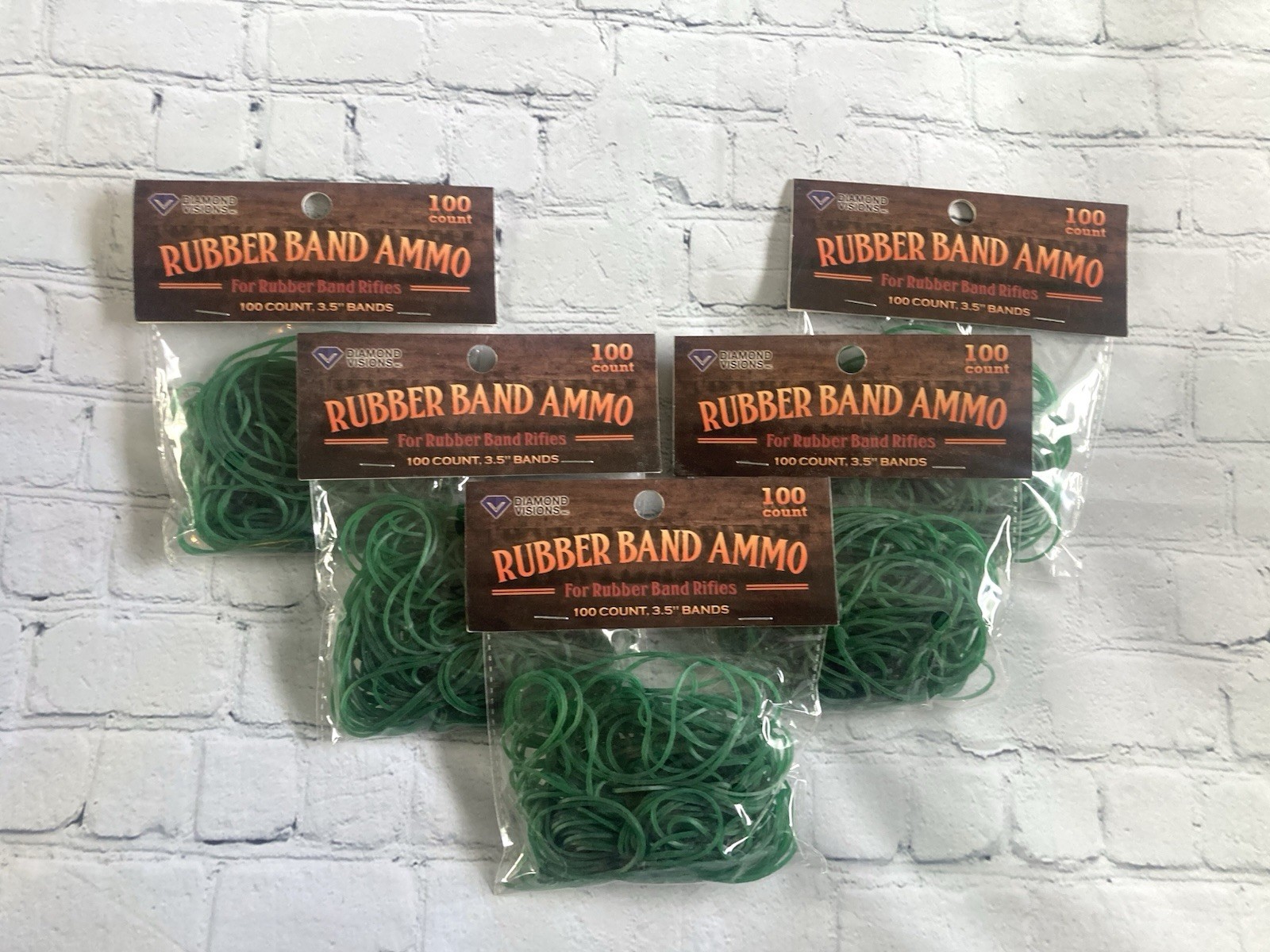 500 Ct Rubber Band Gun Rifle Ammo Sling Shot Toy Shooter Kids Rubberbands Gift