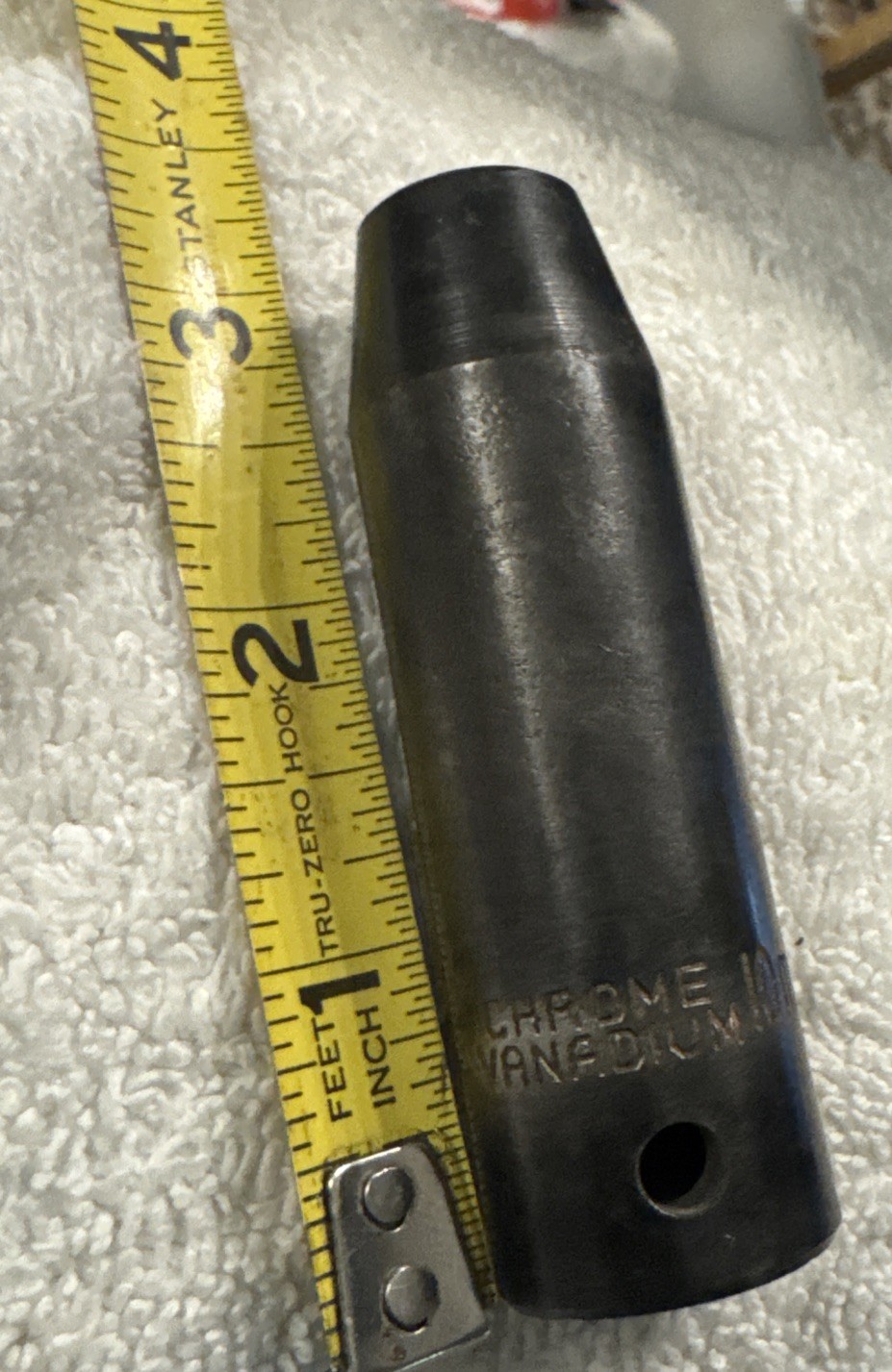 10 mm 1/2" DR 6 Pt 10mm  DEEP Heavy duty IMPACT SOCKET VANADIUM STEEL vtg tool