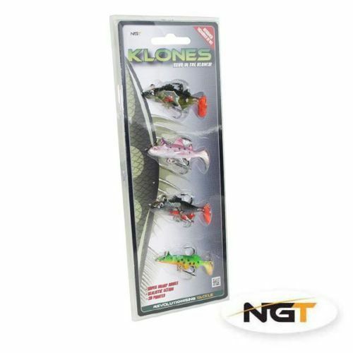 NGT Klones Soft Bait Lure Set of 4