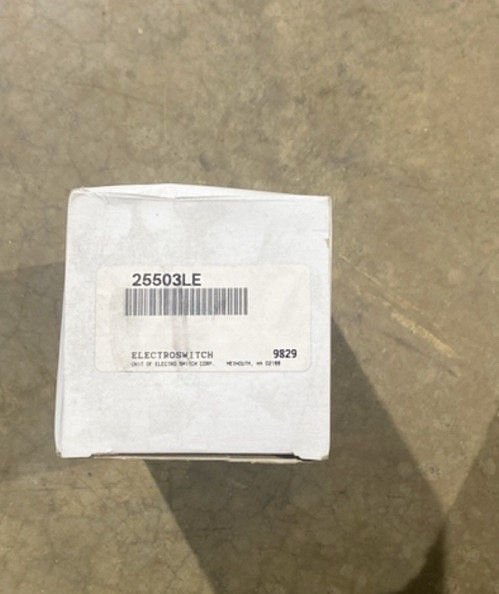 Electroswitch 25503LE Rotary Detent switch 9829