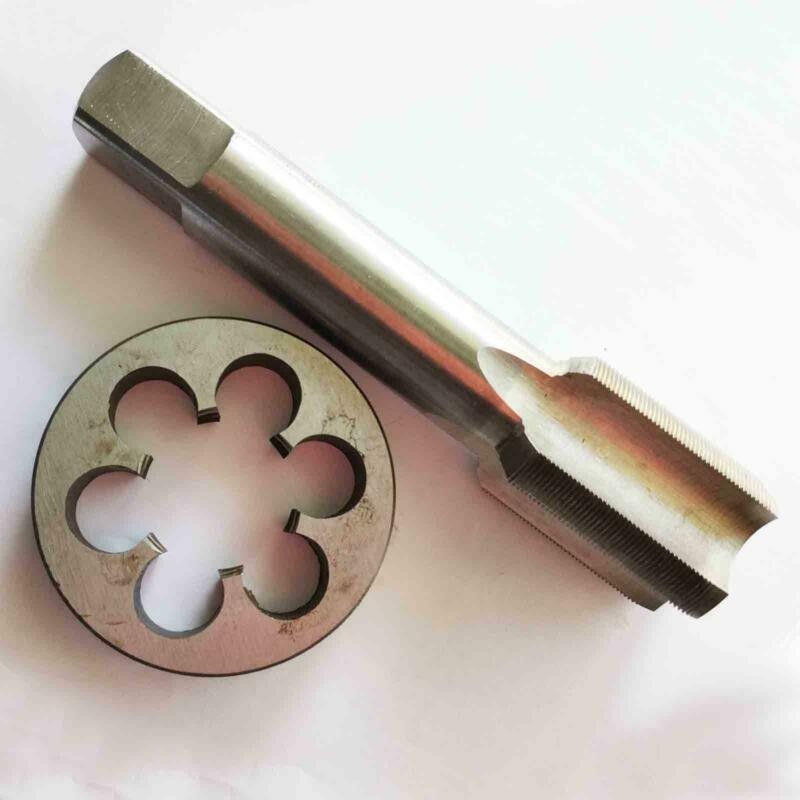 1pc HSS Machine M30 X 3mm Plug Tap and 1pc M30 X 3.0mm Die Threading Tool