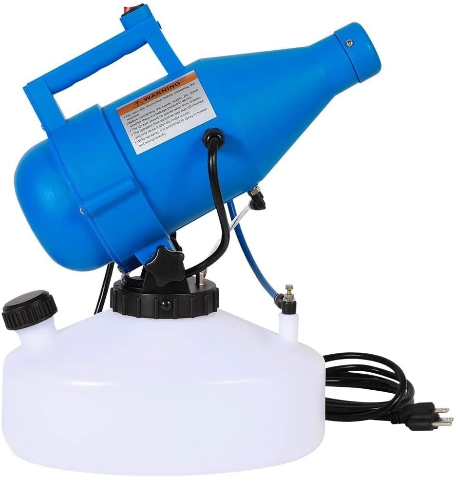 4.5L 1.2 Gallon Electric ULV Portable Fogger Sprayer Machine 30ft for Home,Hotel