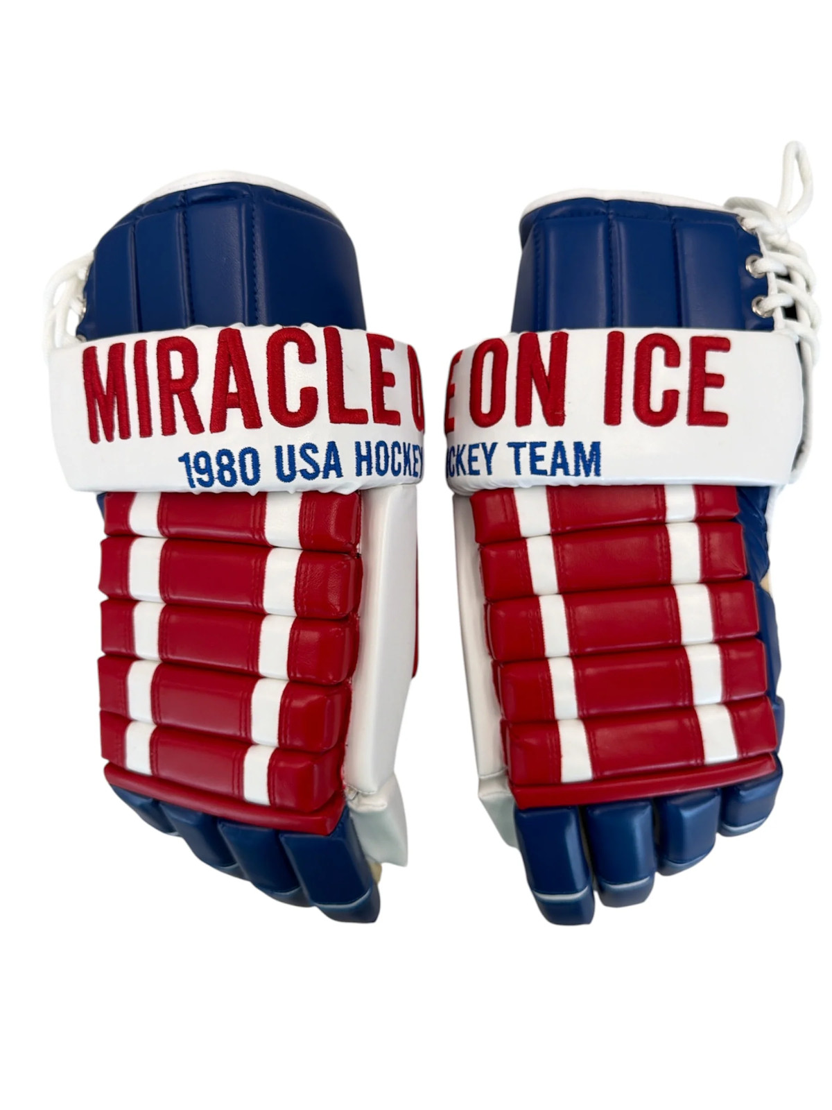 1980 USA Hockey Miracle on Ice Hockey Team Replica Glove Pair. Back in stock 4-1