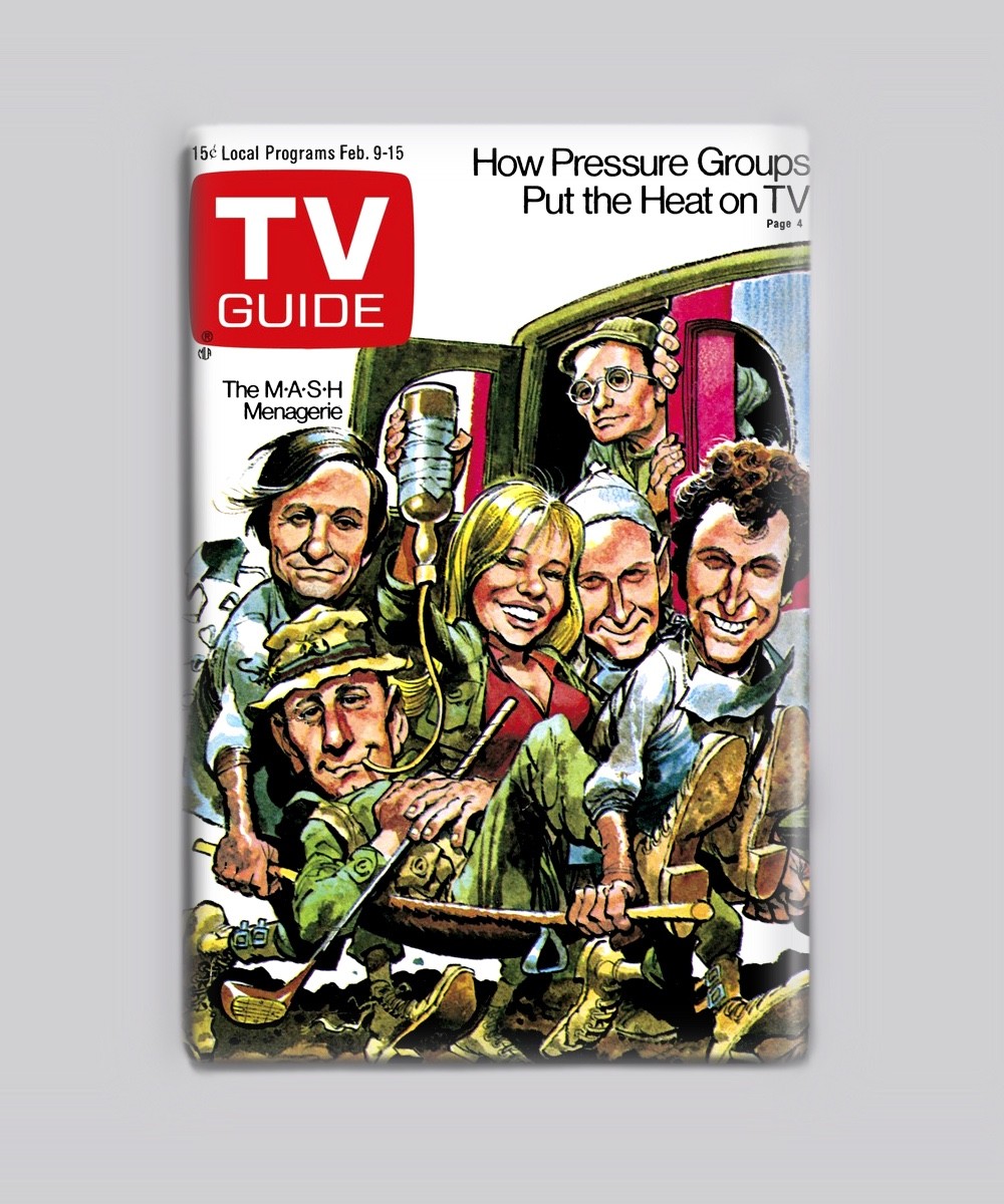 M*A*S*H* Mash TV Guide 1974 1 - 2"x3" Fridge MAGNET