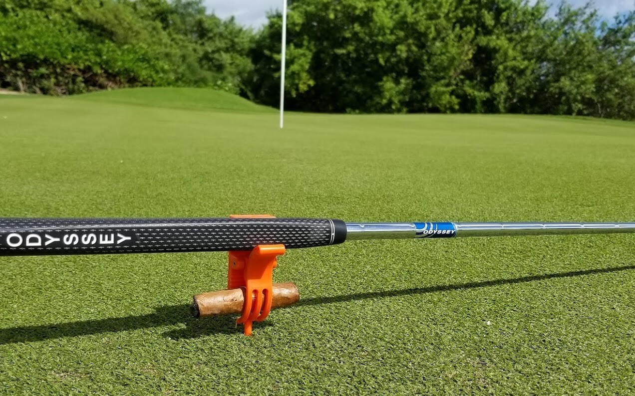 cigar holder multipurpose golf tool