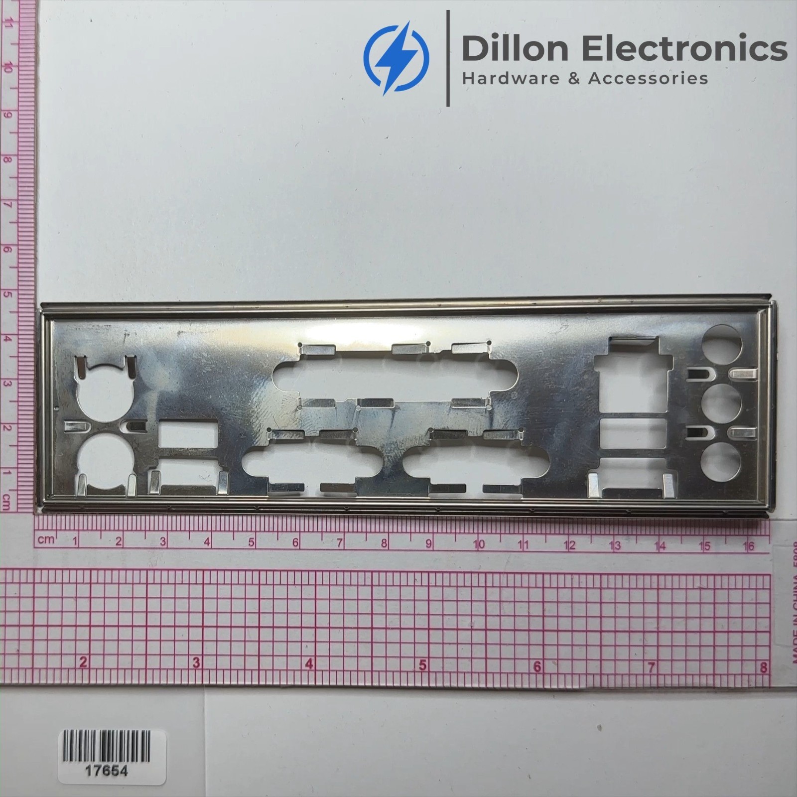 ATX Motherboard IO Shield Backplate Rear I/O Plate Unknown Compatibility