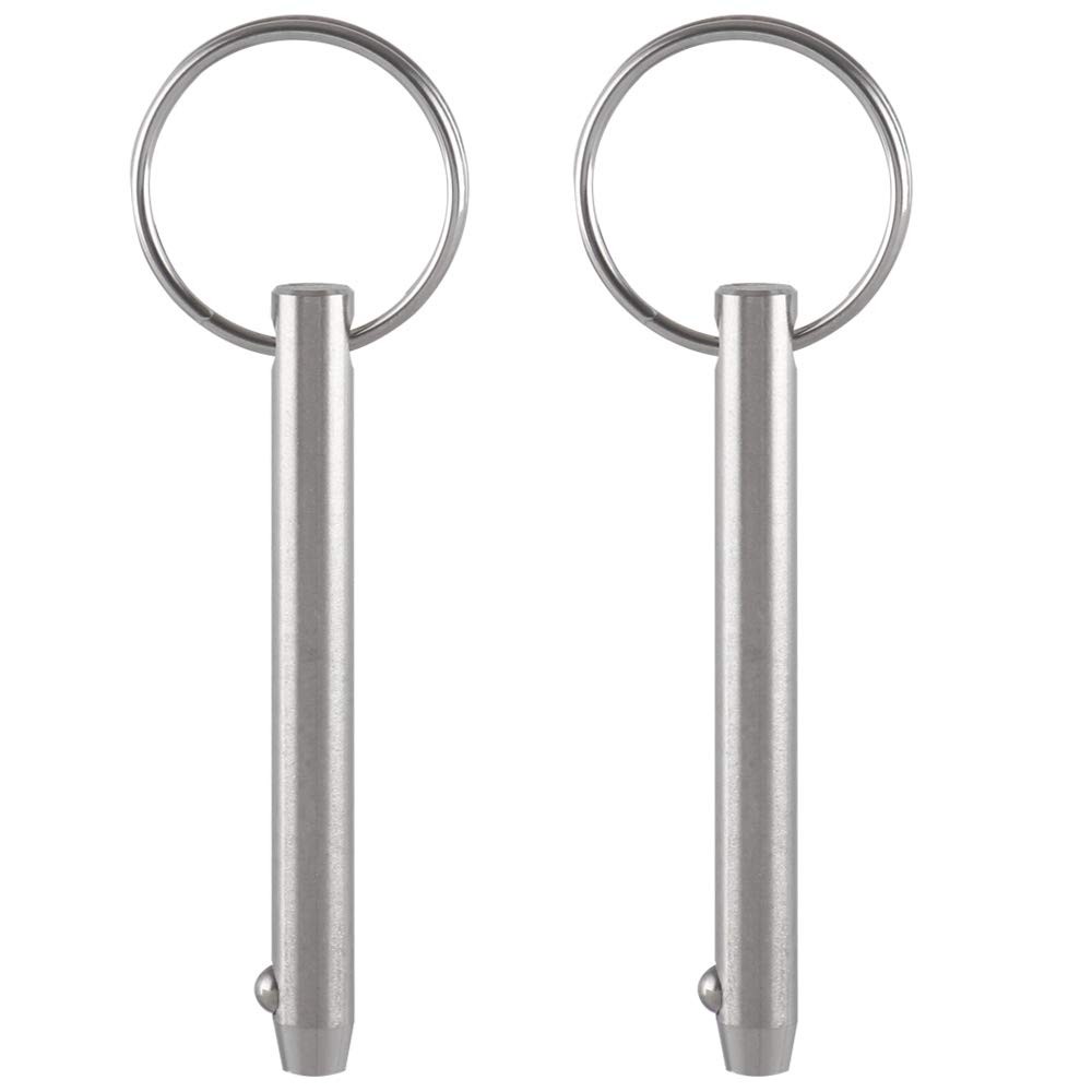 2 Pack Quick Release Pins Diameter 5/168mm Usable Length 21/457mm Full 31