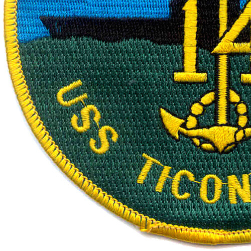 CV-14 USS Ticonderoga Patch