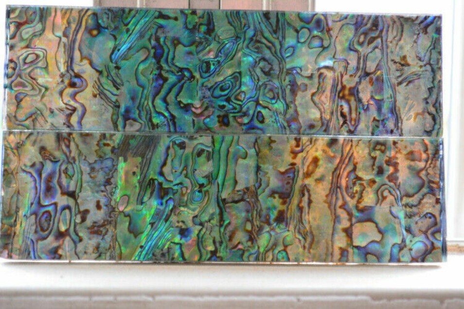 Abalone Shell Knife Handle Acrylic Scale Slabs Material DIY Making Knives Plate