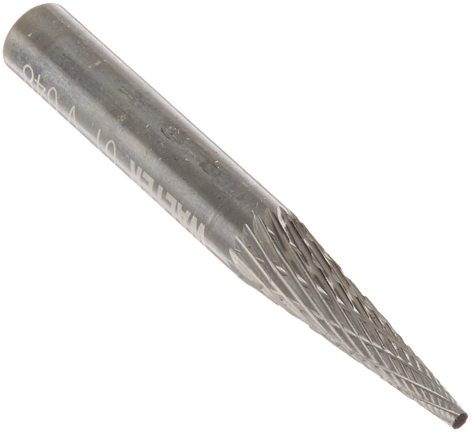 Walter 01V021 Carbide Finishing Bur 1/8 in X 1/8 in Double Cut Ball w1/4in Shank