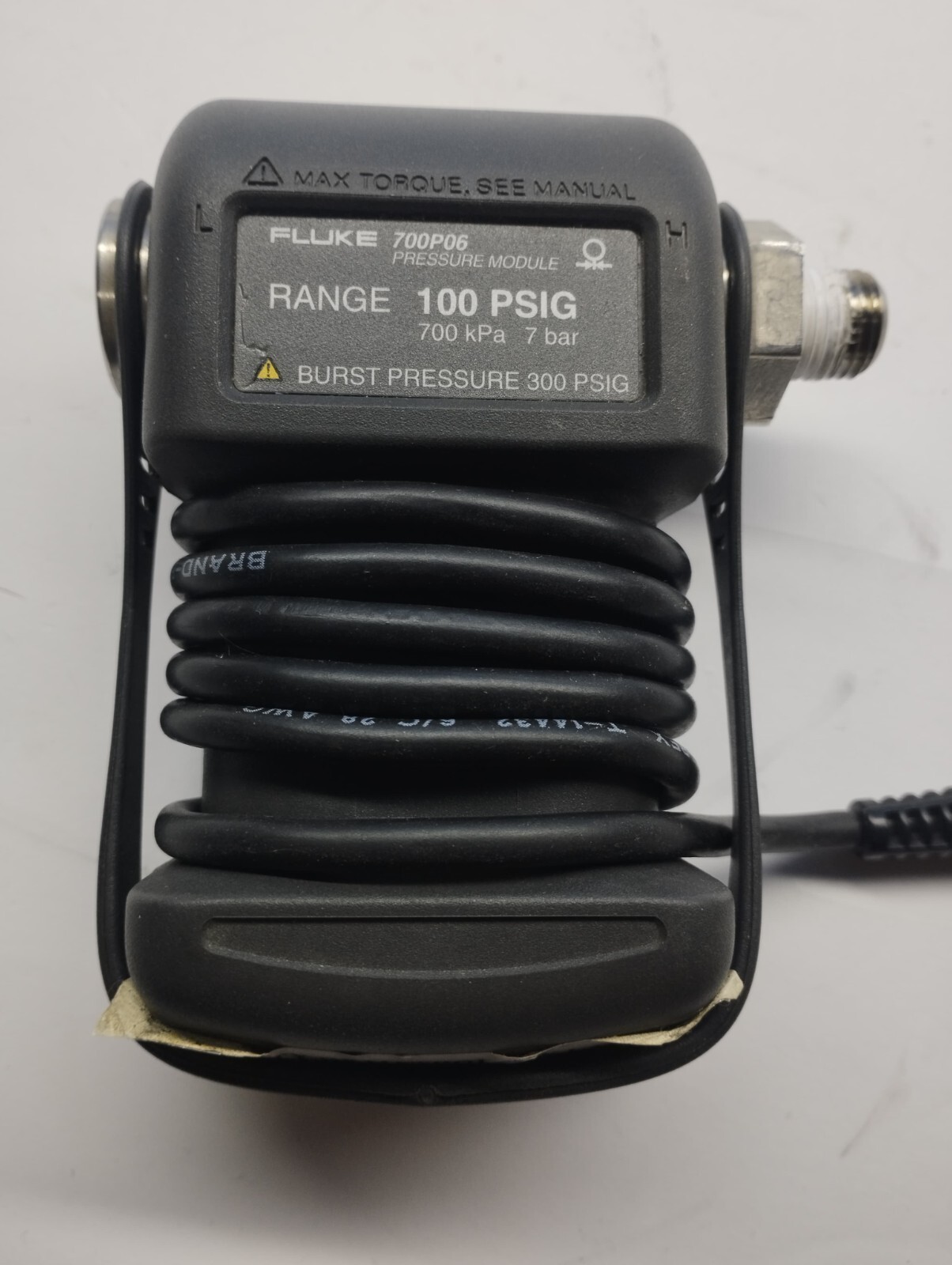 Fluke 700P06 Gauge Pressure Module , 700 kPa, 7 bar