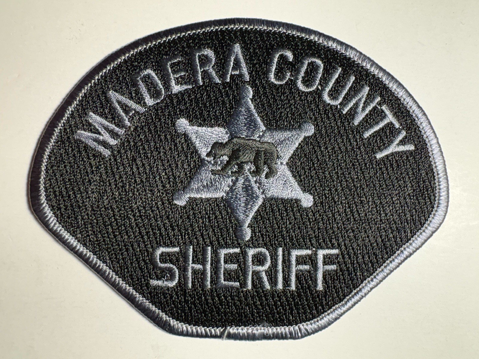 Madera County California Sheriff Patch ~ Subdued Colors