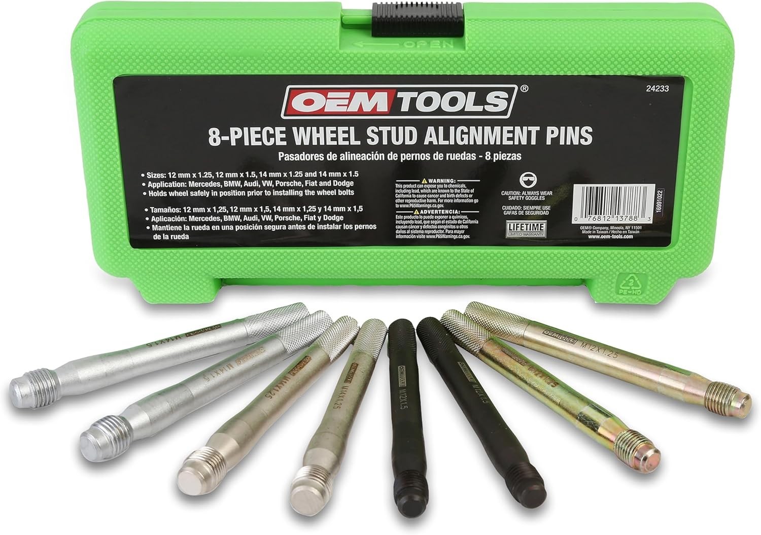 Wheel Stud Alignment Kit, Safe Wheel Alignment Tool, Wheel Hanger Color-Coded...