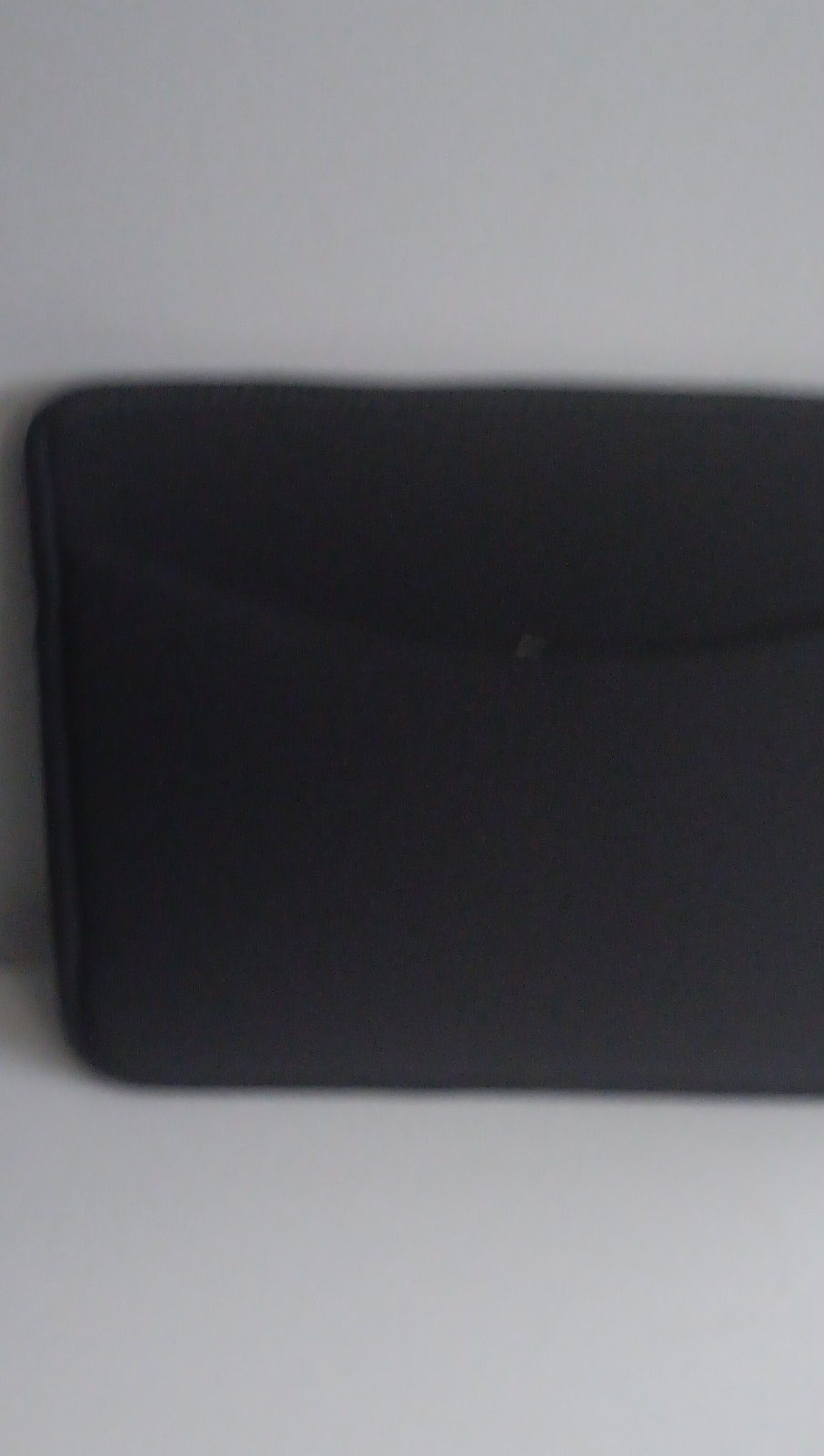 Black Neoprene Padded Sleeve Case for 13 Inch Universal Laptop Solid Pattern