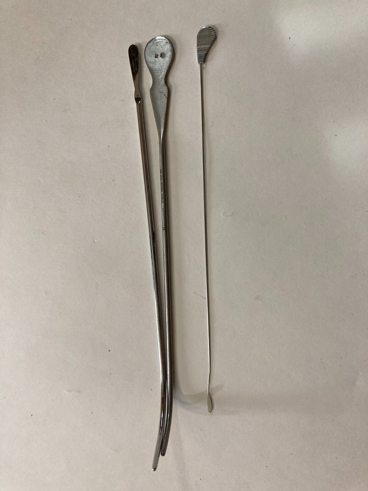 Lot Of 3 Symmetry Urethral Sound Dilator Gynecologic Instrument 51-6312