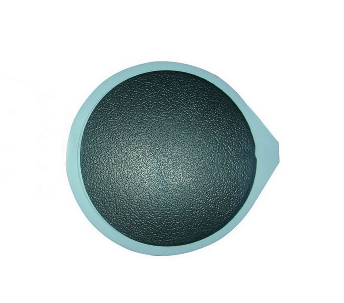 4 Rubber Reusable Replacement Electrode Pads 9.5cm round For Microcurrent Tens