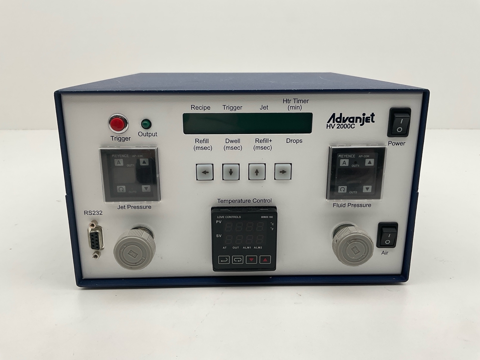 Advanjet (Graco) HV 2000C, HV 2000 Non Contact Jet Dispenser w/controller