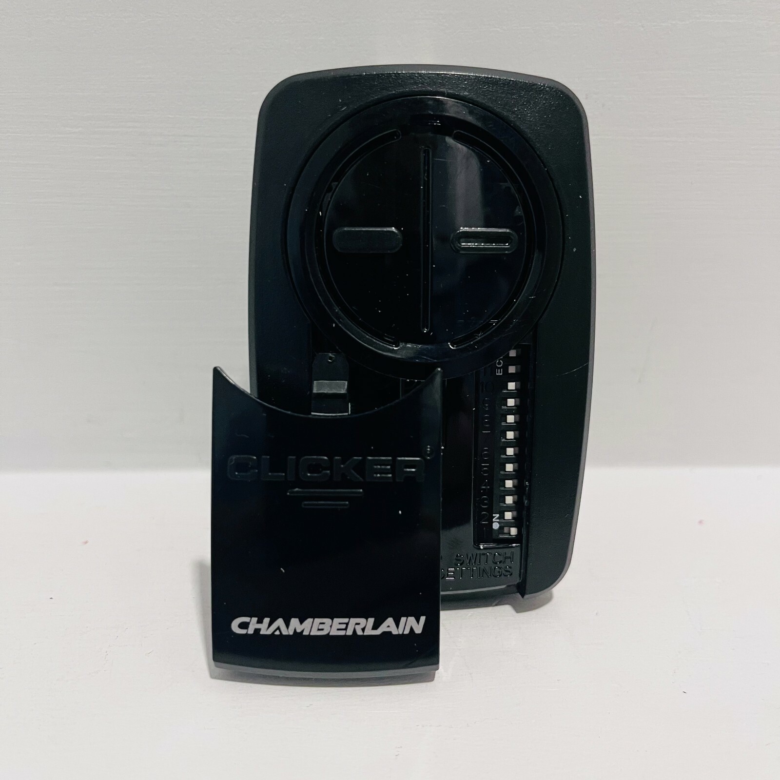 12 DIP SWITCH Chamberlain KLIK3U-BK2 Garage Door Opener Universal Remote Control