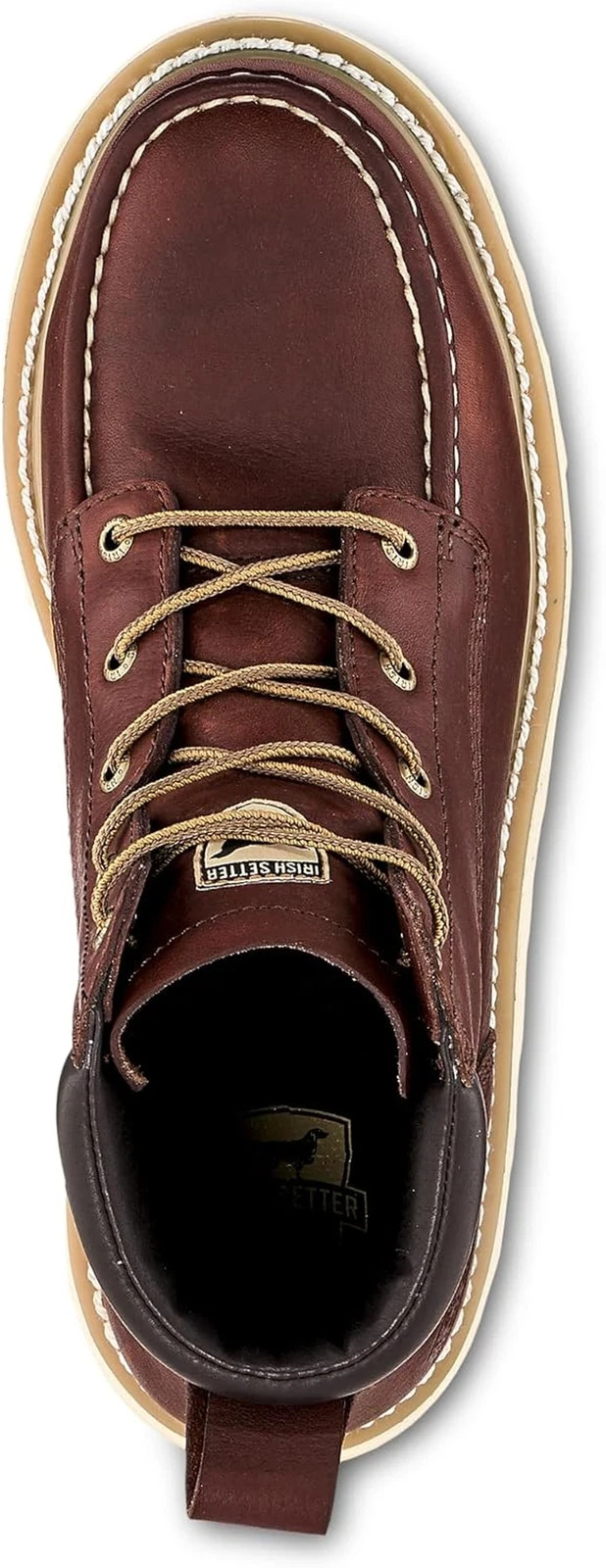 New Irish Setter, Ashby Men'S 6" Soft Toe Work Boot Brown Size 7.5