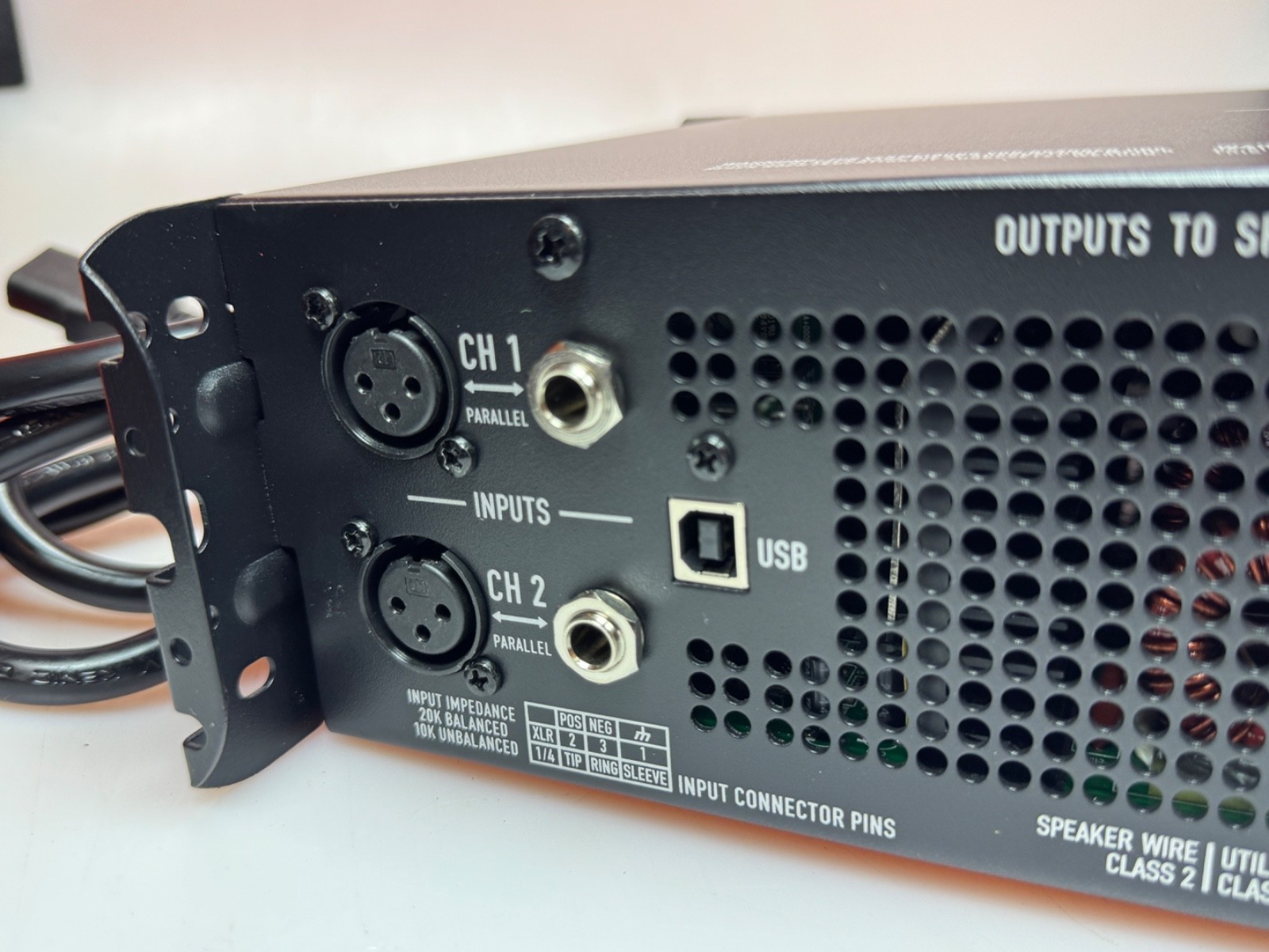 QSC GXD 8 2ch Digital Amplifier W/ Onboard DSP