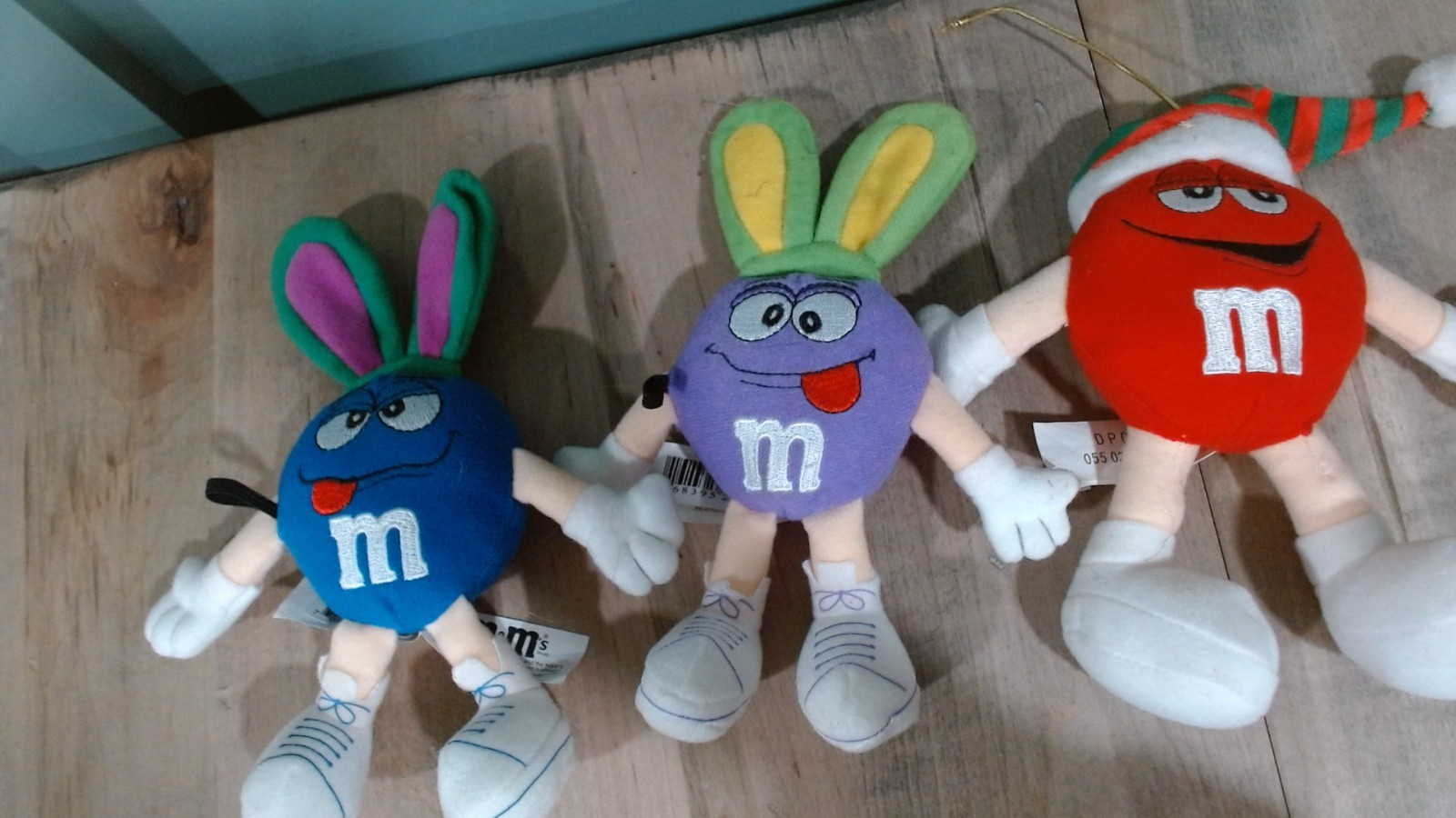 M&M 5-6" Plush characters (group of 3)