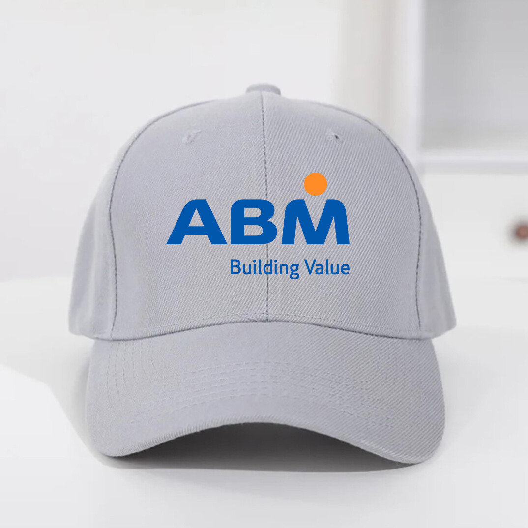 ABM Industries Logo Baseball Cap, Unisex Adult