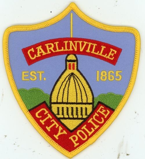 ILLINOIS IL CARLINVILLE POLICE NICE SHOULDER PATCH SHERIFF