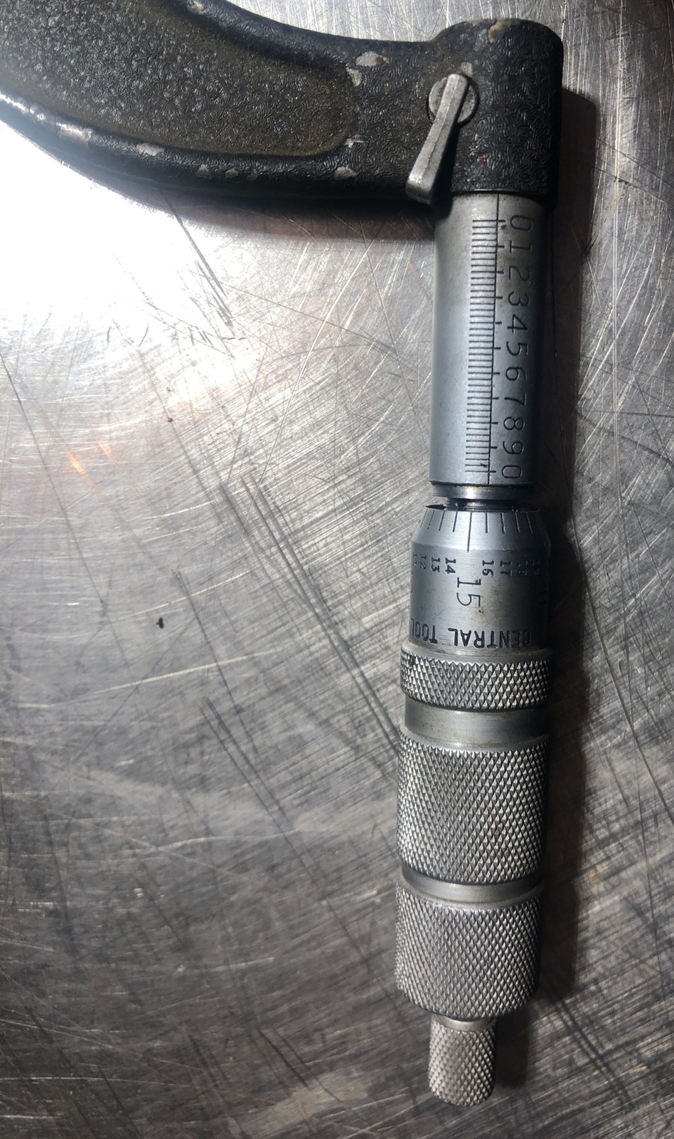 Central Tool Co. Outside Micrometer Caliper 2" - 3" Opening - FREE SHIPPING