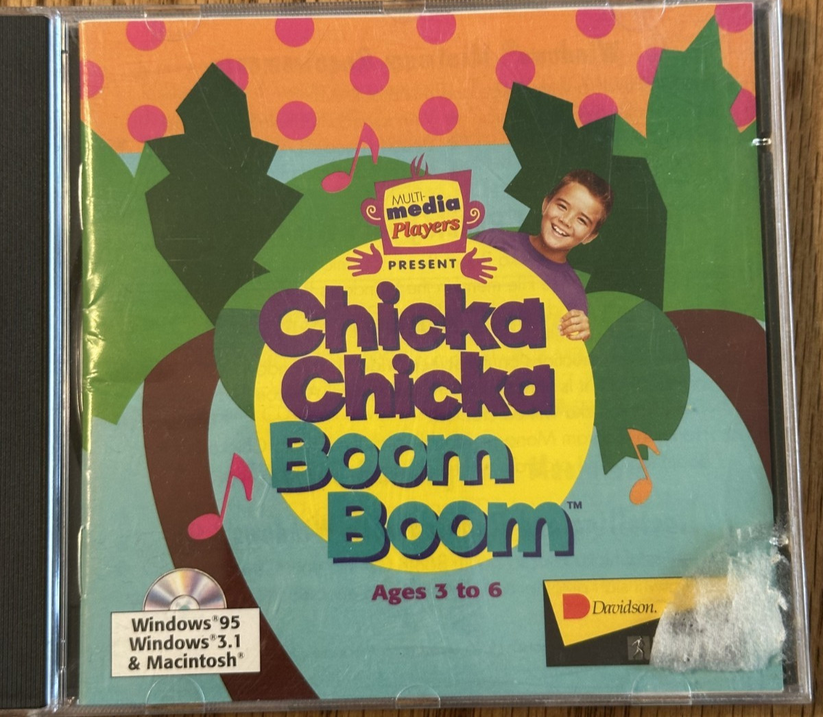 1995 CHICKA CHICKA BOOM BOOM Educational CD  ABCs Alphabet Games & Song Ages 3-6