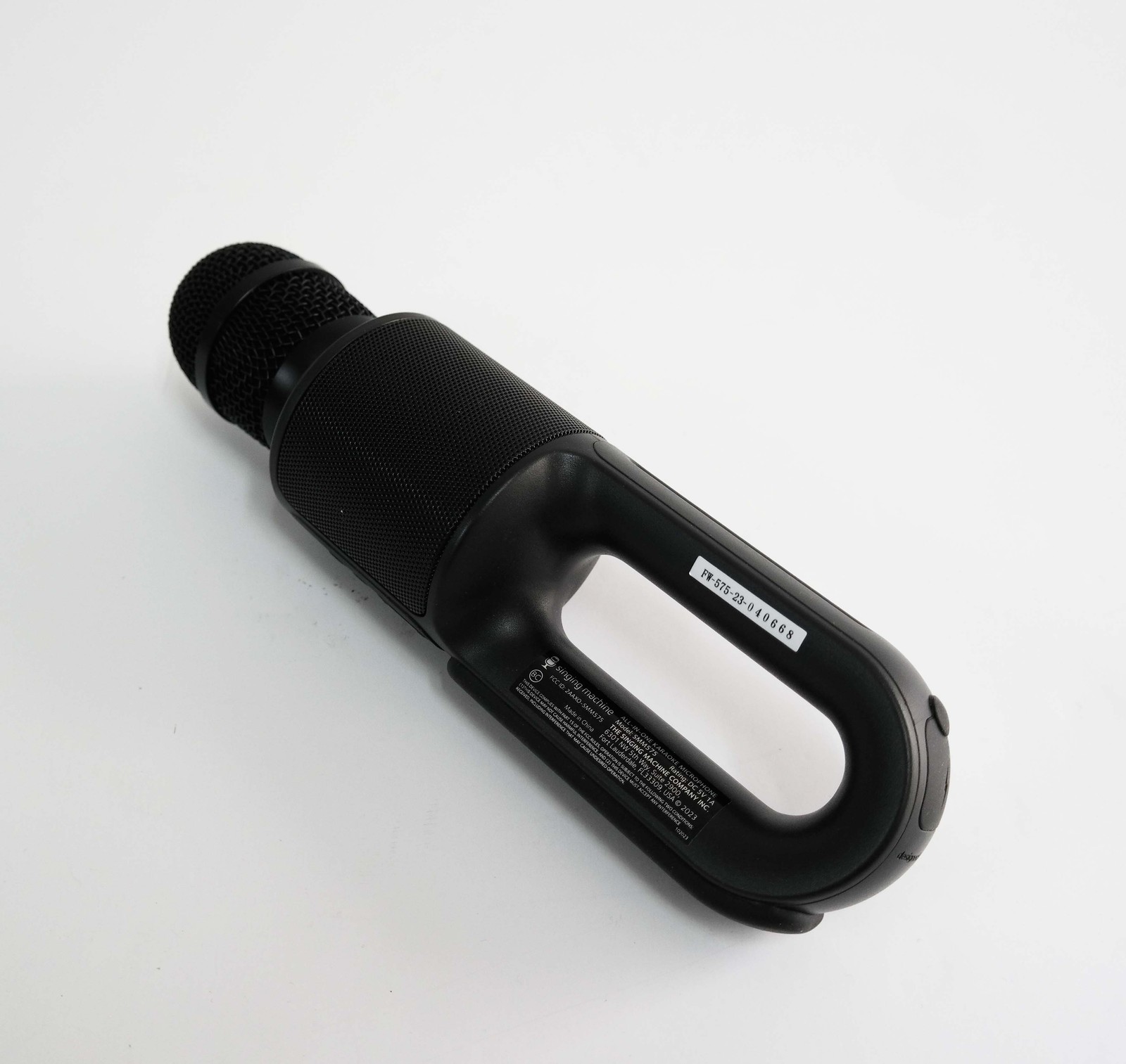 Singing Machine Portable Karaoke Microphone Speaker SMM575