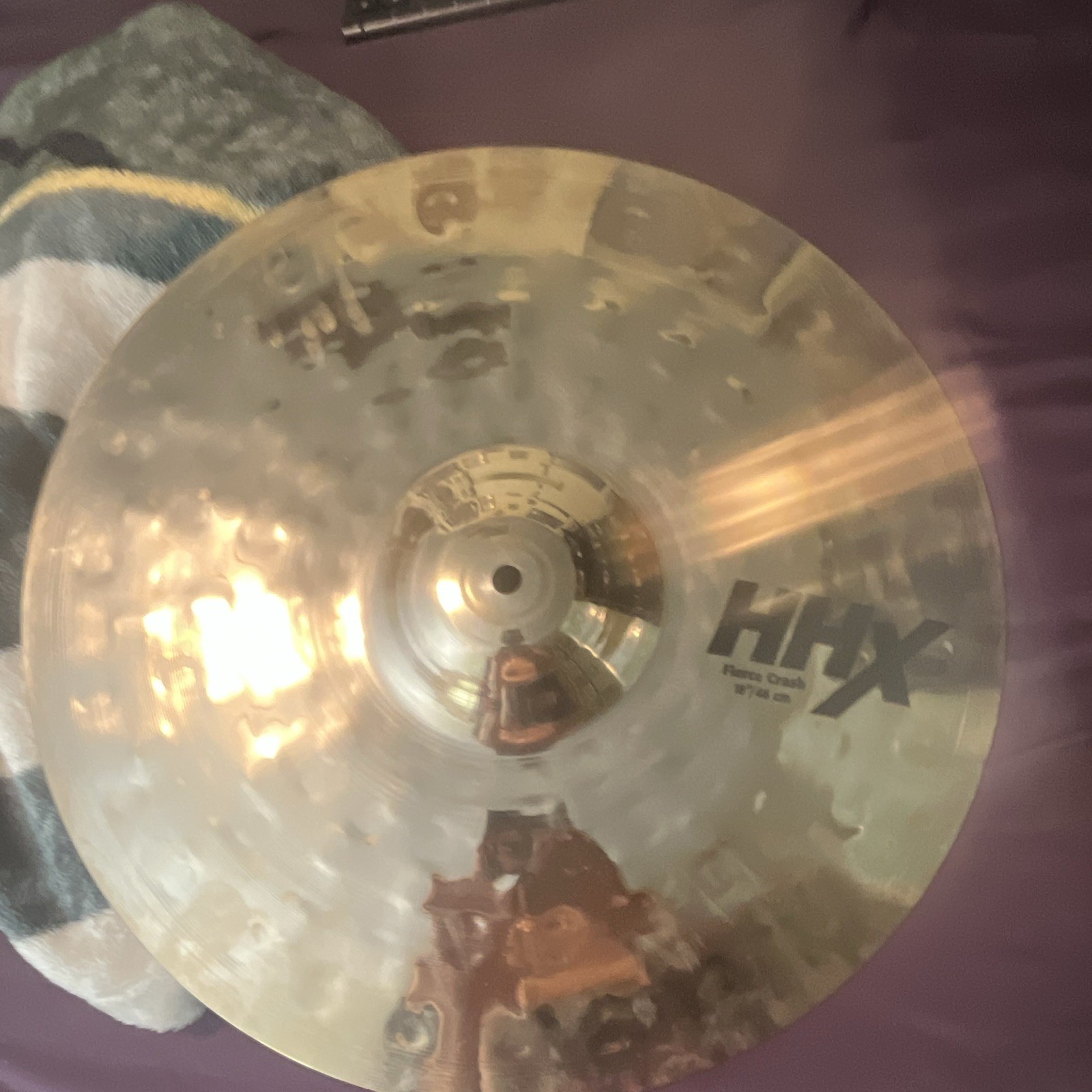 SABIAN HHX Crash Cymbal - SABIAN HHX Model, 1-Piece Crash Cymbal jojo Mayer 18