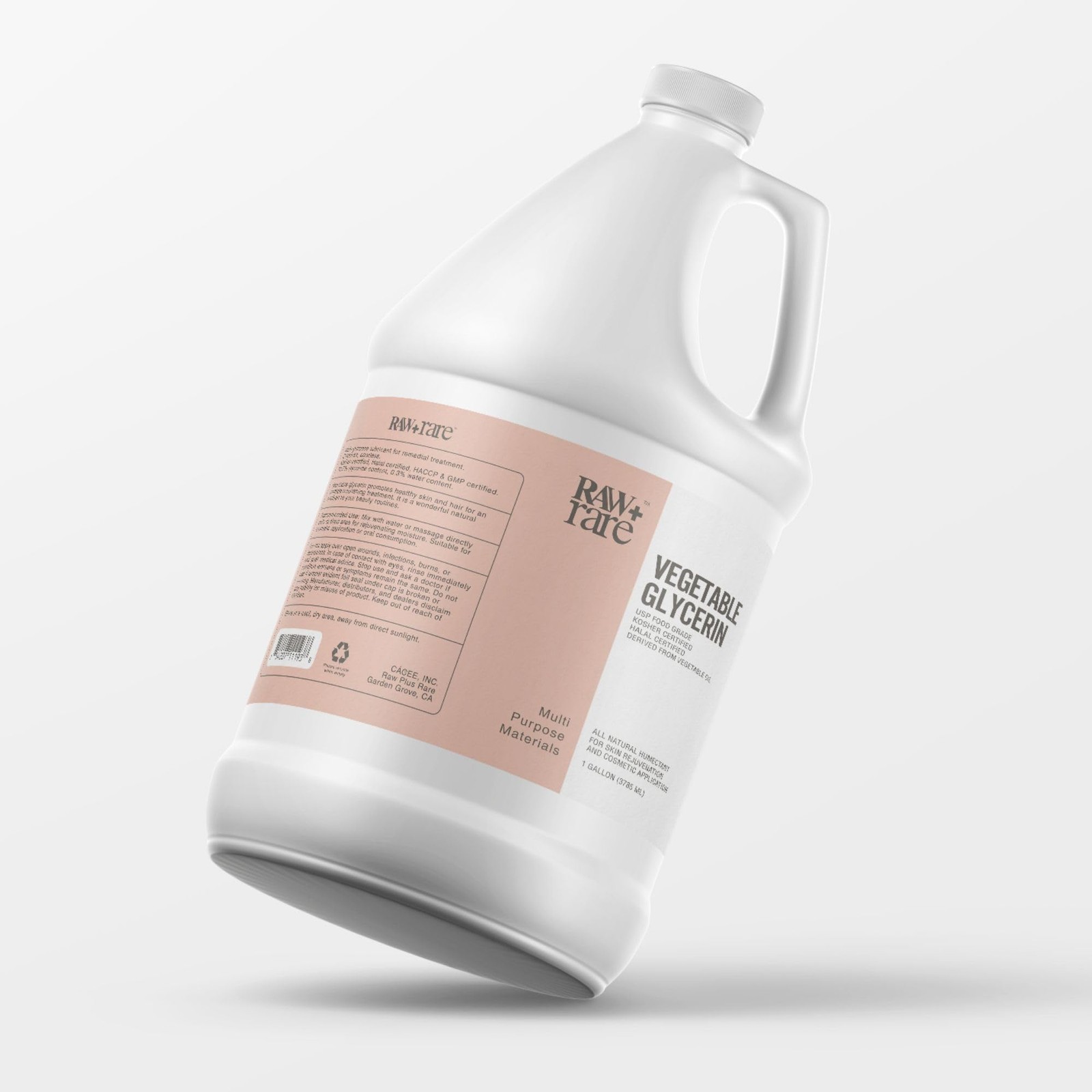 Vegetable Glycerin/Glycerine Bulk Gallon (128 fl oz.) Natural USP Food