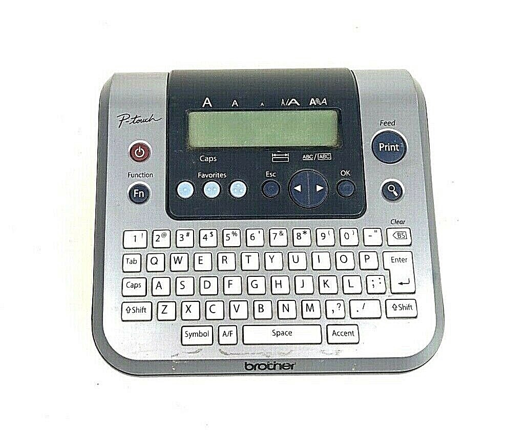 Brother P-touch PT-1280 Labeler Thermal Machine Label Printer Maker TESTED