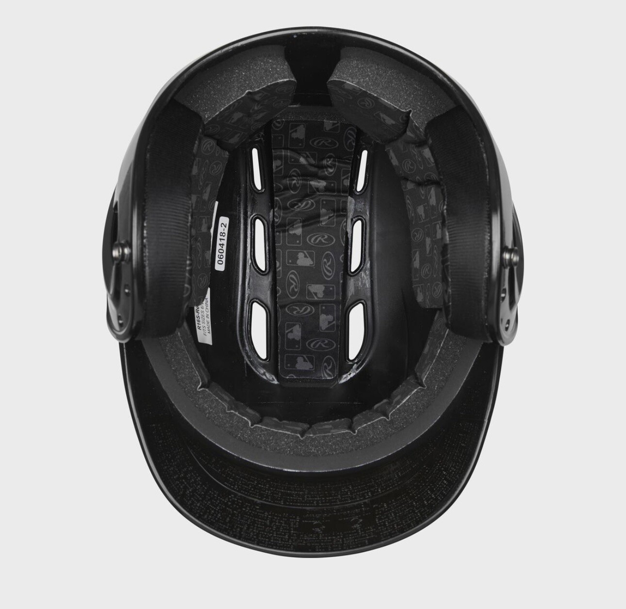 Rawlings Velo Series Batting Helmet Black JUNIOR