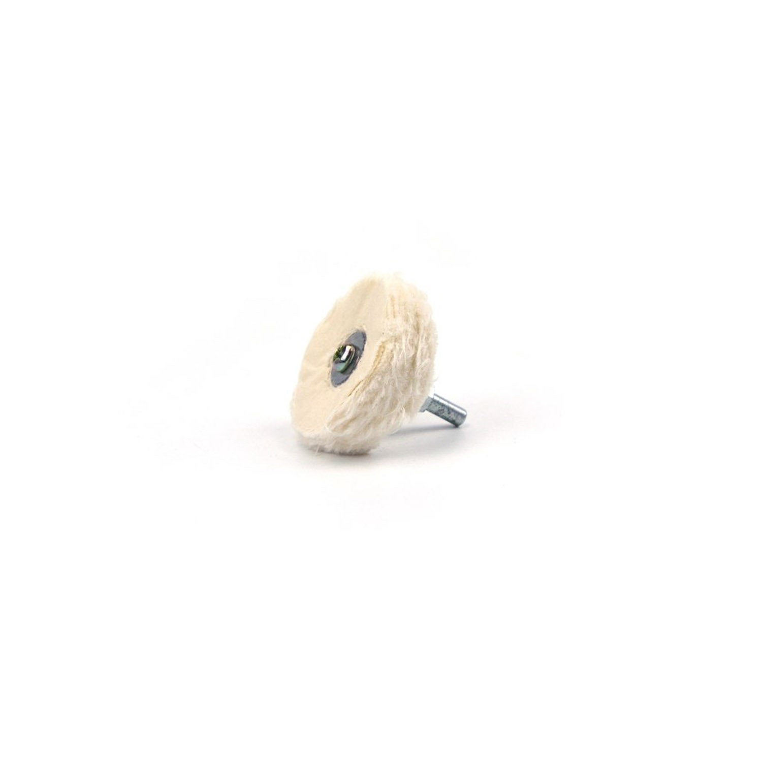 2" Cotton Buffing Wheel with 6mm Shank, Hurricane